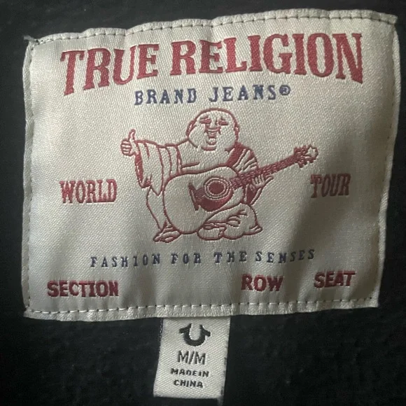 True Religion Zipup Size Medium (Used) |Dm for negotiations or questions| - Picture 4 of 4